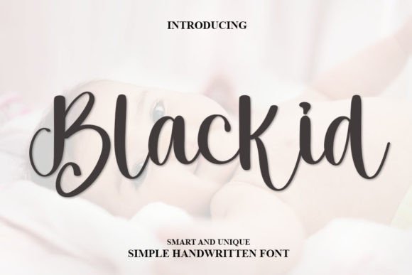 Blackid: A Bold Script for Modern Design