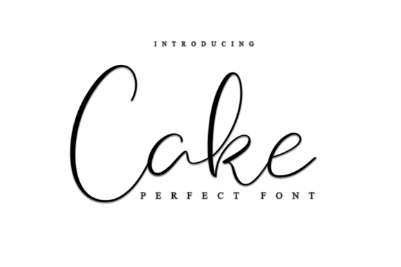 Cake: A Handwritten Font for Editorial Elegance