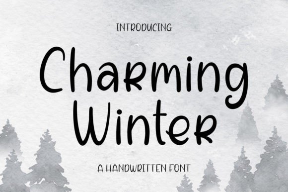 Charming Winter: A Handwritten Font for Engaging Campaigns