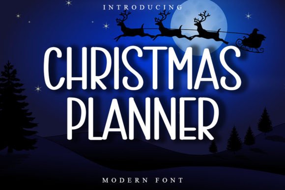 Christmas Planner: A Handwritten Font for Engaging Campaigns