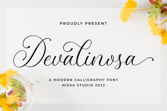 Devalinosa: Elevate Your Brand with This Elegant Script Font