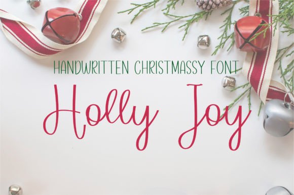 Discover Holly Joy: A Handwritten Font for Creative Web Design
