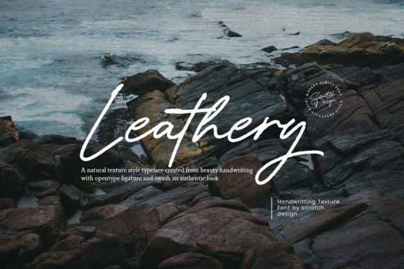 Discover Leathery: A Signature-Style Font for Modern Design