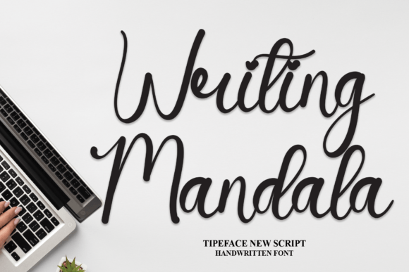 Discover the Charm of Writing Mandala: A Handwritten Font
