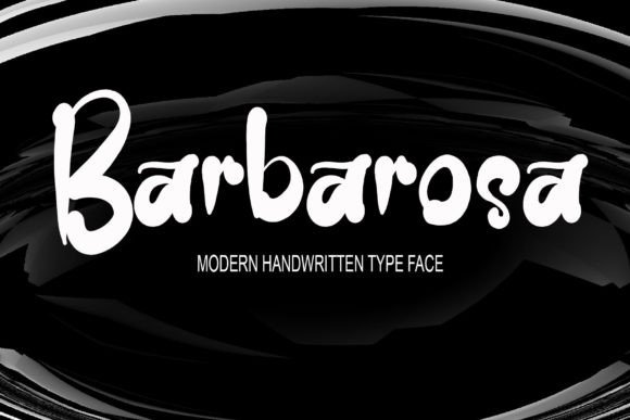 Discovering Barbarosa: A Handwritten Font for Editorial Elegance