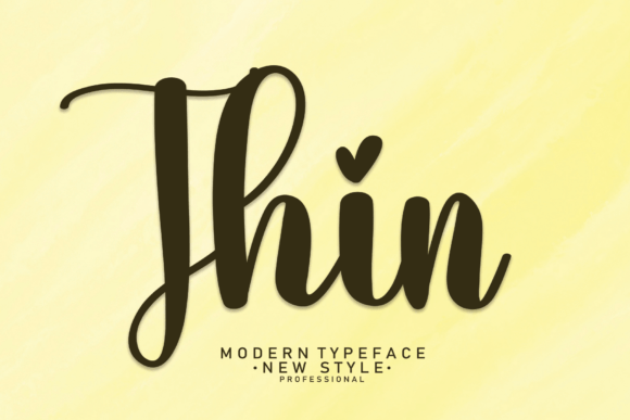 Discovering Thin: A Handwritten Font for Editorial Elegance