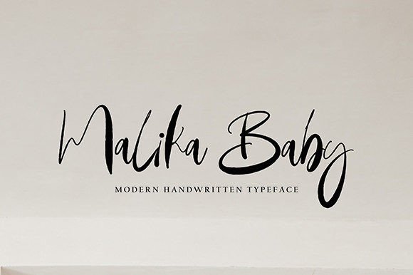 Enhance Your Brand with Malika Baby Font