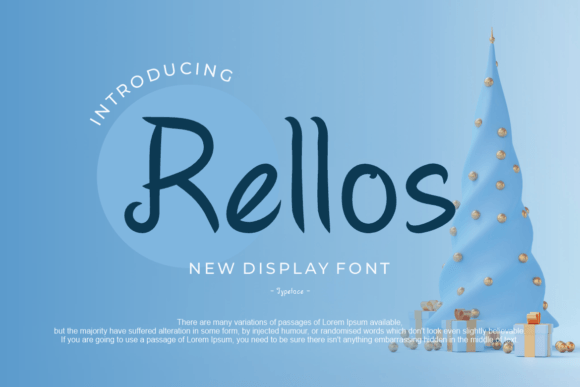 Enhance Your Brand with Rellos: A Versatile Handwritten Font