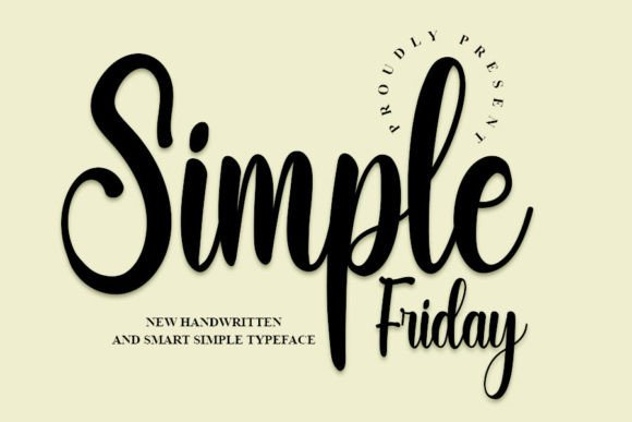 Enhance Your Brand with Simple Friday Font