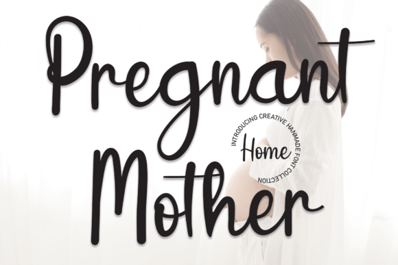 Enhance Your Campaign with Pregnant Mother Font