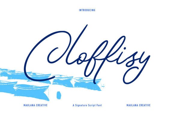Enhance Your Campaigns with Cloffisy, the Modern Script Font