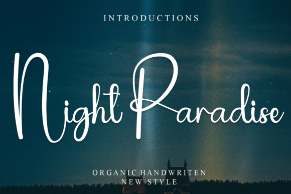 Enhance Your Editorial Design with Night Paradise Font