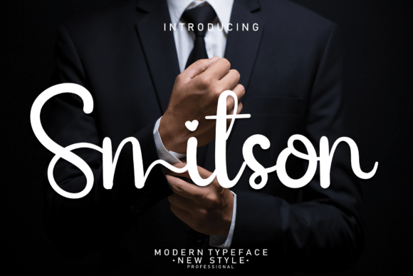 Enhance Your Web Design with Smitson Font