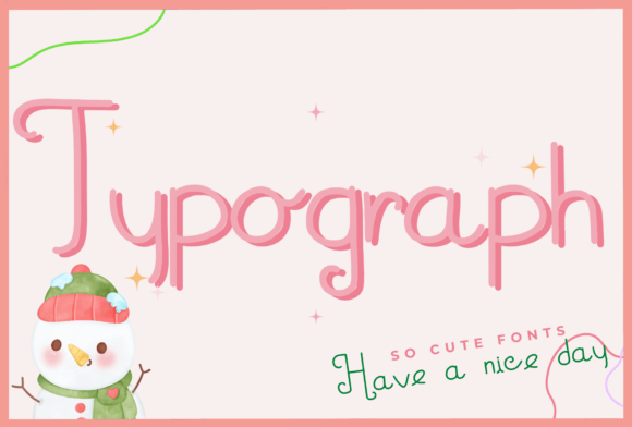 Exploring Typograph: A Handwritten Font for Creative Branding