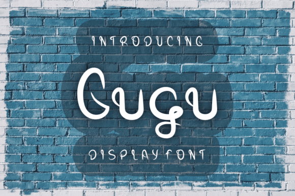 Gugu: The Quirky Handwritten Font for Creative Marketers