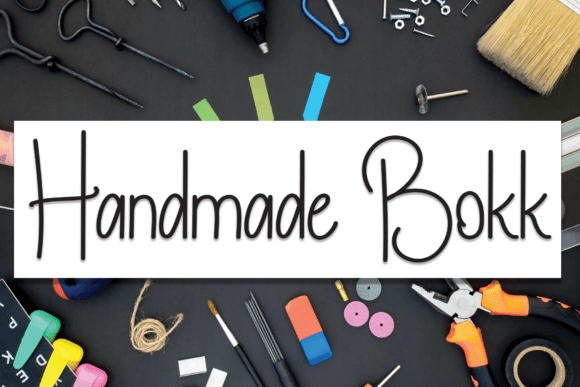 Handmade Bokk: A Charming Font for Your Brand