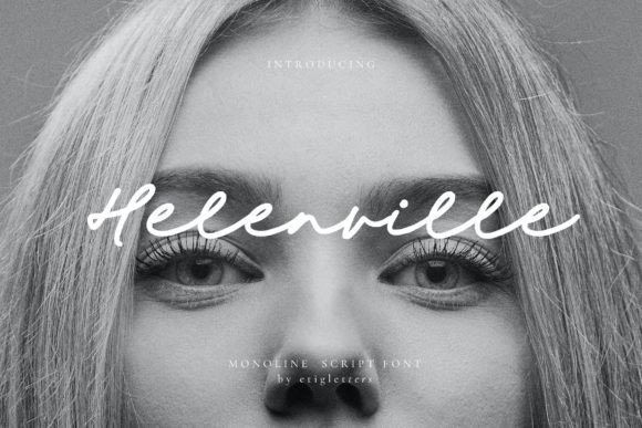 Helenville: Elevate Your Brand with This Elegant Script Font