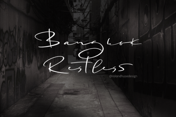 Make Your Campaign Stand Out with Bangkok Restless Font