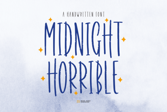 Midnight Horrible: A Playful Font for Engaging Web Designs