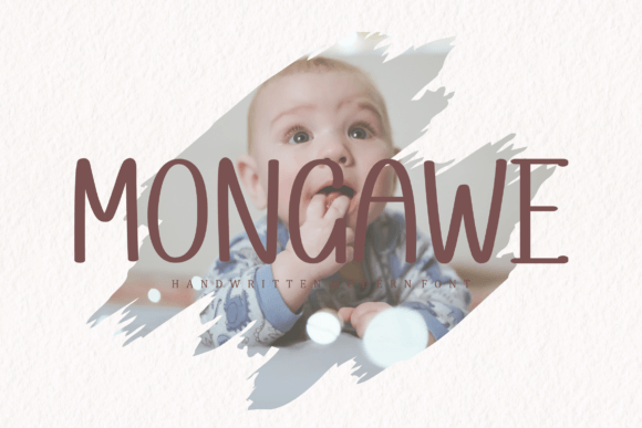 Mongawe: A Bold Handwritten Font for Eye-Catching Designs