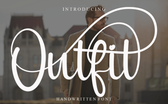 Outfit: A Handwritten Font for Creative Branding