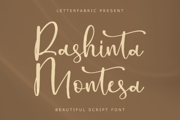 Rashinta Montesa: A Versatile Script Font
