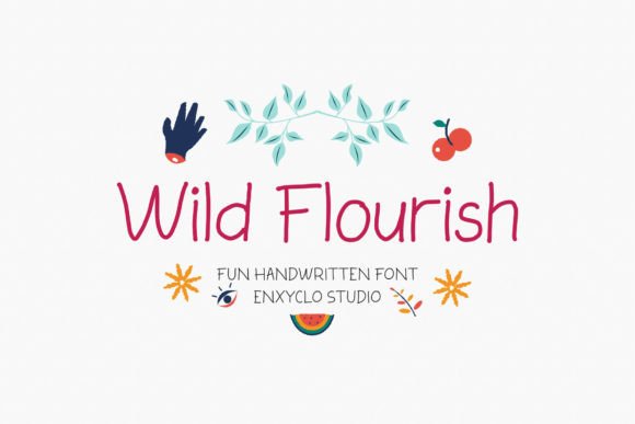 Wild Flourish: A Playful Font for Engaging Campaigns